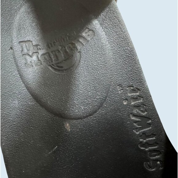 DR MARTENS Blaire White Leather Fisherman Sandal Size 10 - Picture 6 of 7